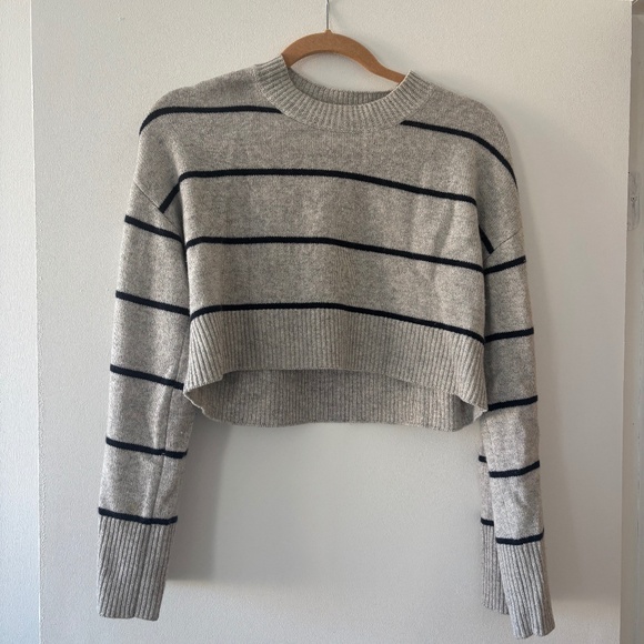 Reformation Paloma cropped cashmere crew - Picture 1 of 3